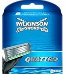 Vergleich und Analyse: Die besten Zahnprodukte im Test - Rasierklingen Wilkinson Quattro unter der Lupe
